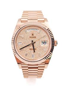 New Rolex Day Date 40 Diamond Pave 228235