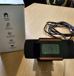 Webcam Full HD 1080P with Built-in Microphone and 