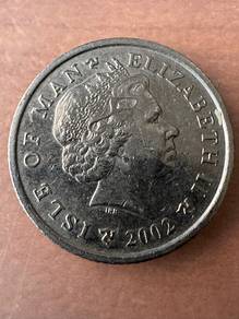 Isle of Man 10 Pence 2002 St German's Cathedral