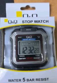 Q&Q Stopwatch HS43J002Y Original Water Resistance