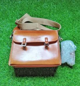 Courreges Paris Original leather sling bag