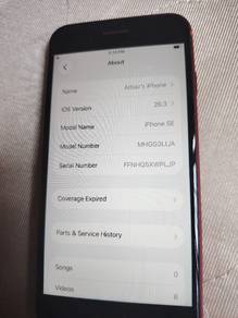 iphone SE red Color 