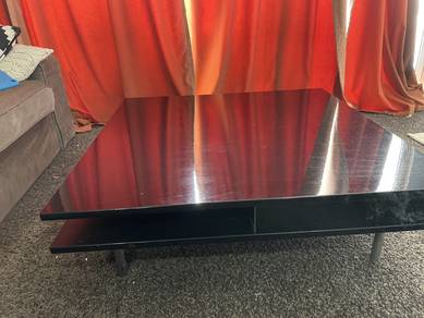 Black Square Coffee Table