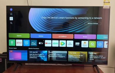 LG 55” 4K UHD Smart TV