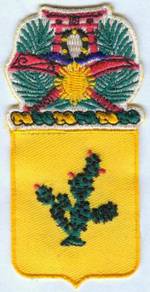 12th Cavalry Regiment Coat Of Arms US Patch
