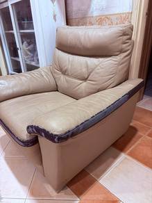 Single Leather Sofa