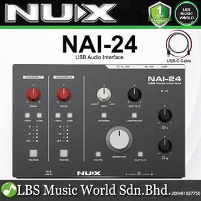 Nux NAI-24 2 Channel 4 Output Portable USB Audio I