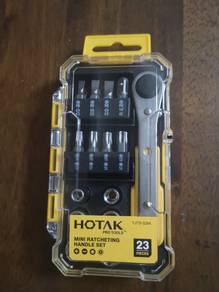 Hotak Pro Tools Mini Ratcheting Handle Set (23pcs)