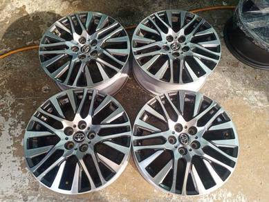 Toyota original sport rim 18 inch vellfire camry