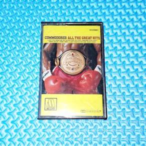 Commodores - All The Great Hits [1982] Cassette