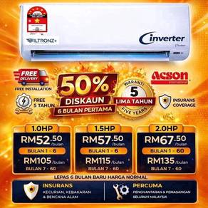Aircond Acson Dual Inverter (Bdr Sunway)