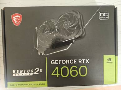 Gpu nvidia 4060 8gb oc, brand msi