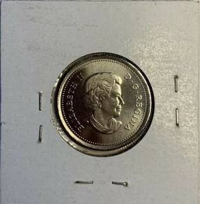 Canada coin 25 cents set of 3 - 2011