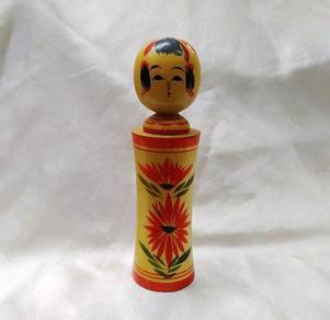 Japanese Sosaku Kokeshi Doll Kawaii Japan Handmade