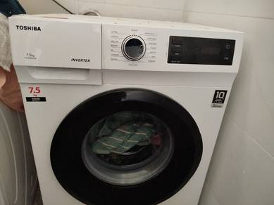 Mesin Basuh Frontload 7.5kg Model Toshiba 