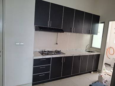 kitchen cabinet counter table fluted panel quartzs