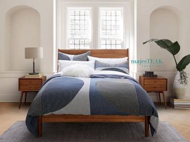 Teak Wood Bed -Meng Design