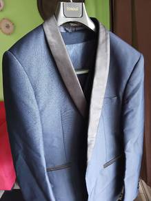 Tomaz Navy Blue Suit Jacket & Trousers XXL