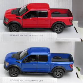 Kinsmart 1-48 Red 2022 Ford F-150 Raptor Livery