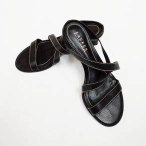 Lauren Ralph Lauren Womens 'Morean" Leather Heel