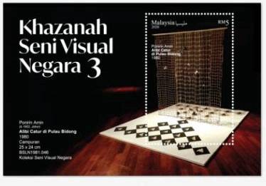 Miniature Sheet Visual Art Series 3 Malaysia 2026