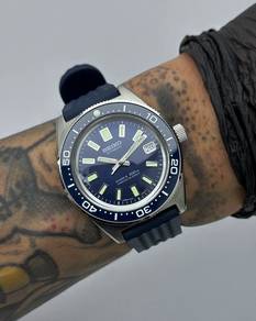 Custom Seiko Mod 40mm Navy Blue 62Mas v3