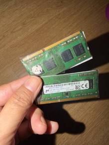 Set RAM Laptop 8GB (2x4GB) DDR3L Samsung & Micron