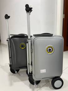 Air wheel smart luggage