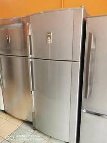 Fridge 2 Doors Refrigerator Sharp Peti Sejuk Ais
