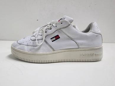 [9UK] Leather Tommy Hilfiger Jeans Basket Cupsole