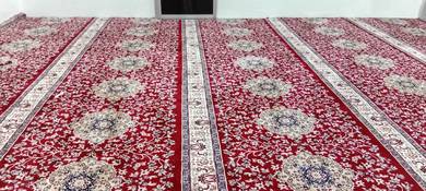 Promosi pemasangan carpet surau,vinylfliooring