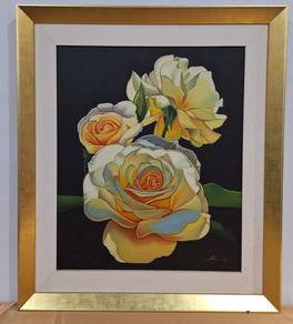 Oil Painting - Winter Rose