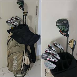 Full Golf Set Driver Wood Iron Wedge Putter Rescue