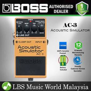Boss AC-3 Acoustic Simulator Guitar Pedal