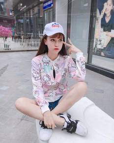 Pink hello kitty top long sleeve jacket RBT0067
