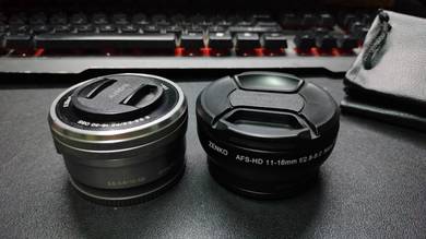 Sony kit lens 16-50 OSS + Zenko AFS-HD