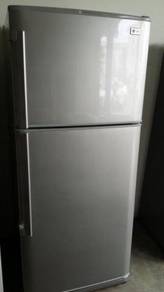 Fridge LG Refrigerator Freezer Ice Big Peti Ais