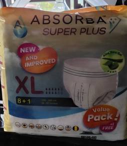 Absorba Super Plus Pants Adult pampers