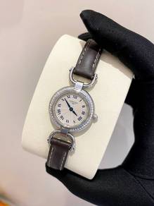 Longines Equestrian Diamonds White Roman Dial