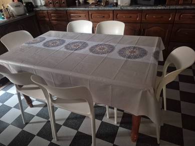 Dining table for 6