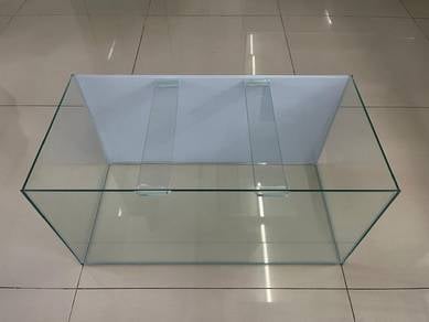 New Aquarium Glass Fish Tank 2ft (White)