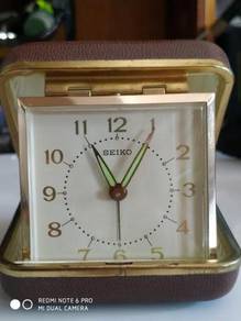 Vintage Seiko travel alarm clock japan