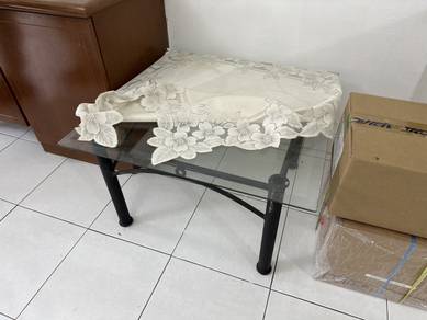 square coffee table glass for sale