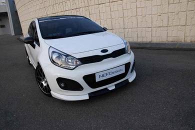 Kia Rio Nefd Skirt Body Kit With Paint Bodykit