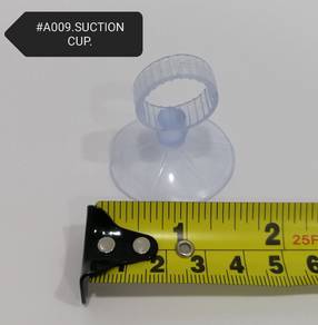 A009 Grey Pipe Suction Cup Aquarium Akuarium Fish
