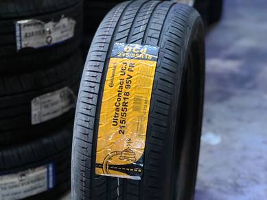 Tayar Baru 215 55 18 Continental UltraContact UCJ