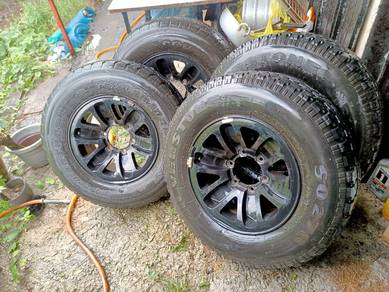 Tayar dan Rim 4x4