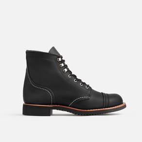 Women Short Boot Iron Ranger 6In 3366 Black Bound