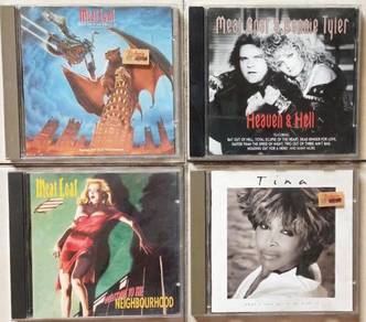 Dy CD Meat Loaf Tina Turner Bonnie Tyler Albums