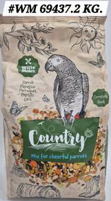 Witte Molen Country Parrot 2kg Bird Food Feed